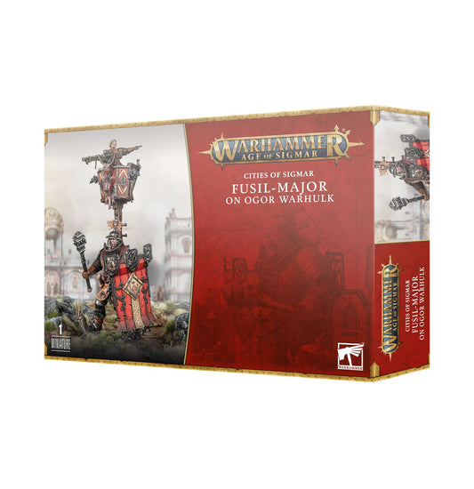 Warhammer Age of Sigmar: Fusil-Major on Ogor Warhulk