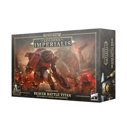 Warhammer: The Horus Heresy – Legions Imperialis – Reaver Titan with Melta Cannon and Chainfist