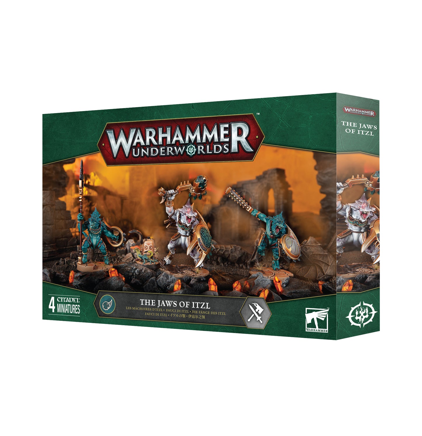 Warhammer Underworlds: Seraphon The Jaws of Itzl [Pre-order. Available Dec. 7]