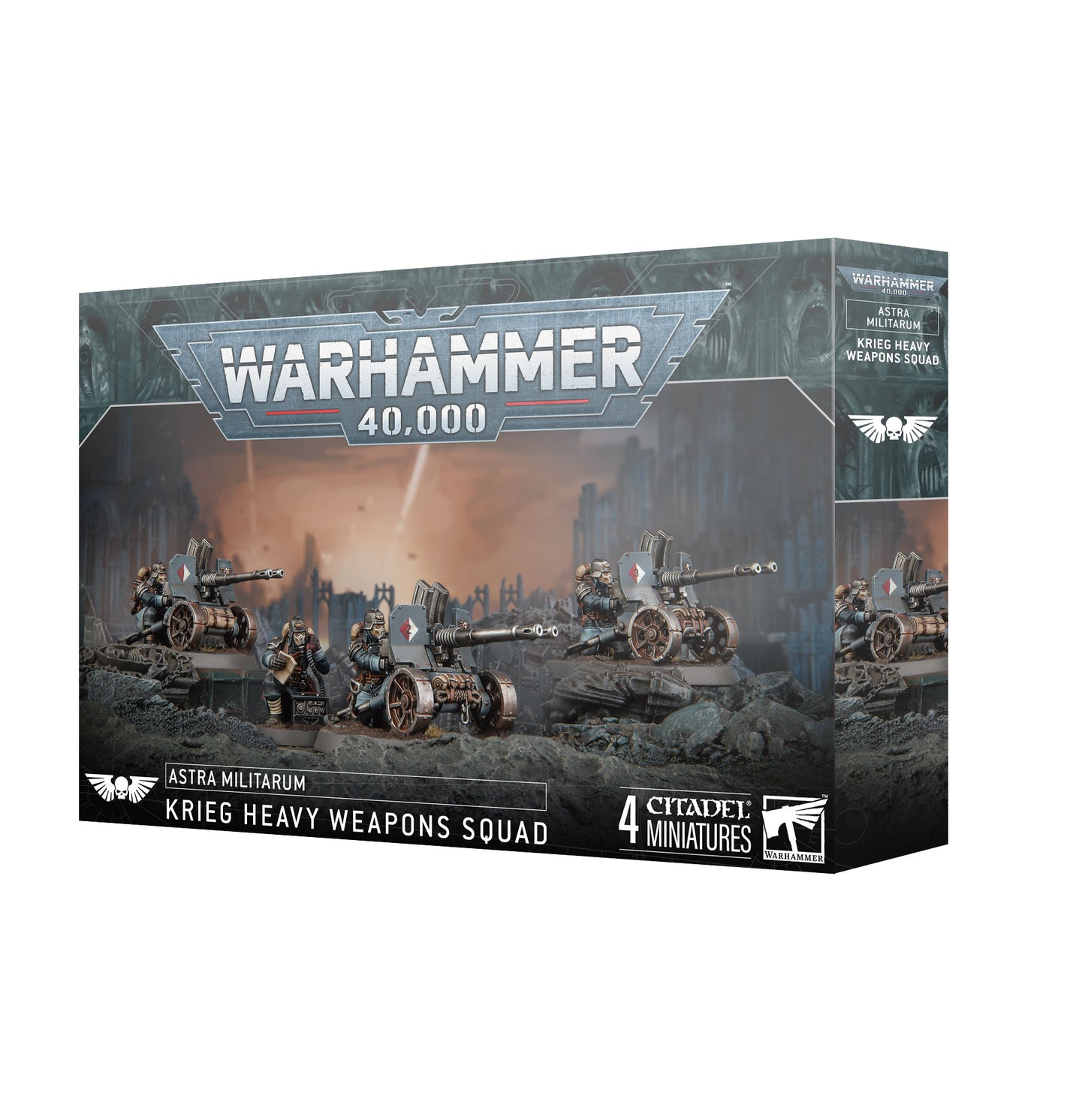 [Pre-order][ETA Feb. 22] Warhammer 40,000: Astra Militarum: Krieg Heavy Weapons Squad