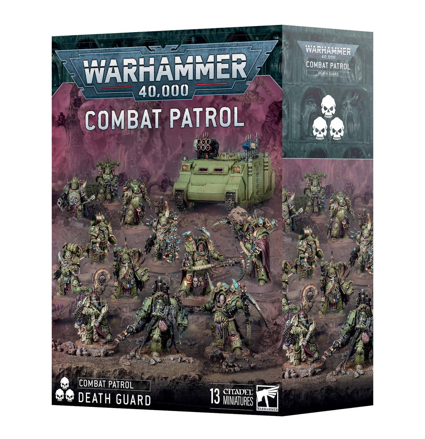[Pre-order][Available 05/10/2025] Warhammer 40000: Combat Patrol - Death Guard