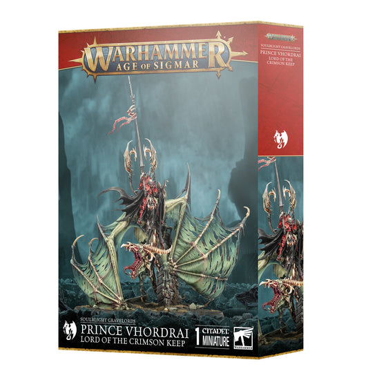 Warhammer Age of Sigmar: Prince Vhordrai of the Crimson Keep