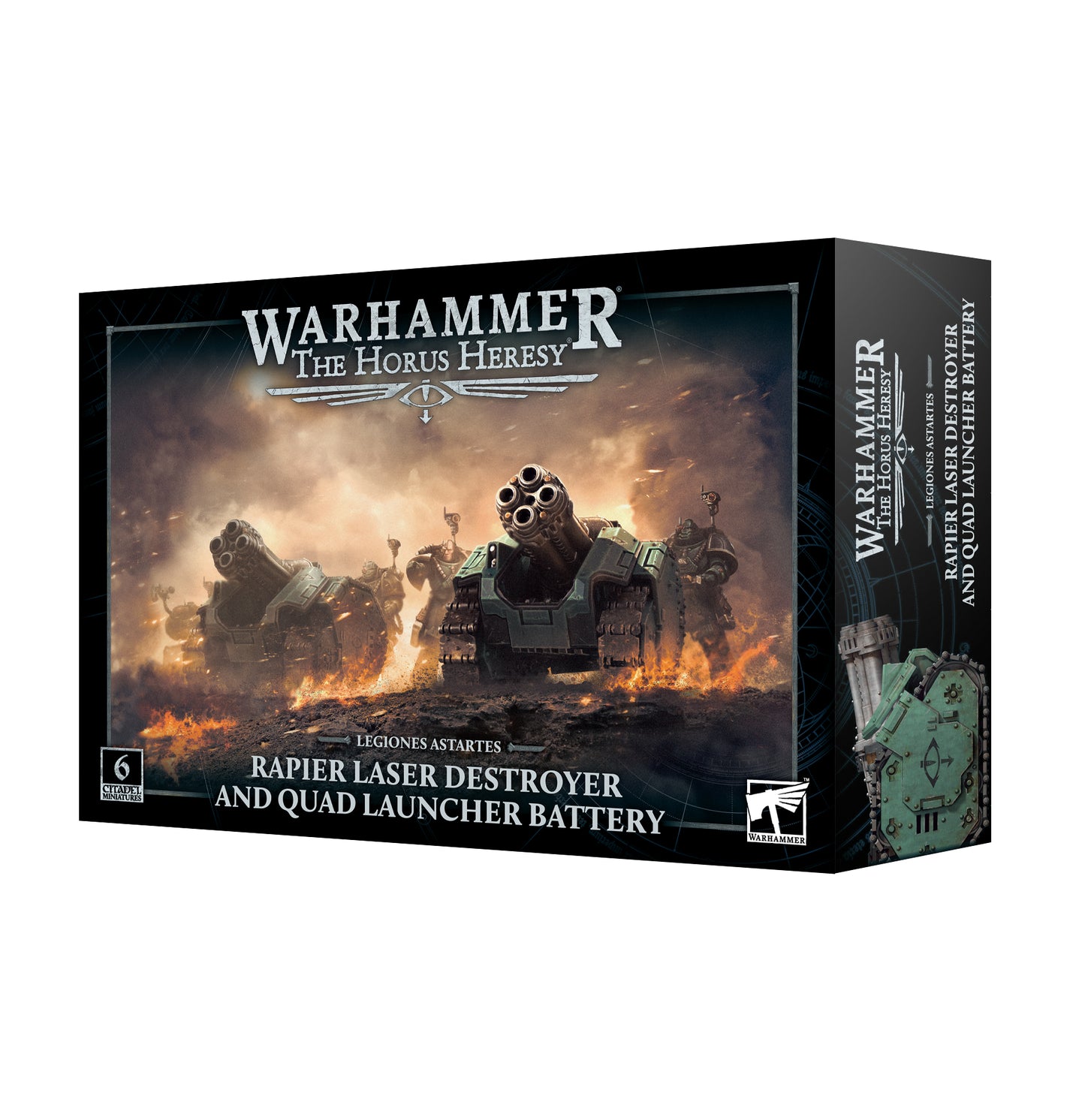 Horus Heresy: Astartes Rapier Laser Destroyer and Quad Launcher Battery