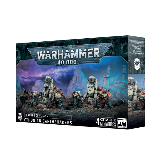 Warhammer 40000: Leagues of Votann - Cthonian Earthshakers [Pre-order][Available 08/23/2025]