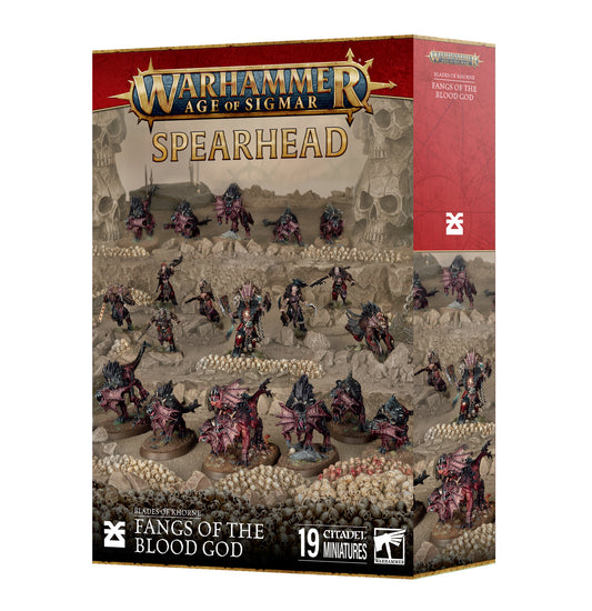 Warhammer Age of Sigmar: Spearhead Blades of Khorne, Fangs of the Blood God [Pre-order][Available 08/02/2025]
