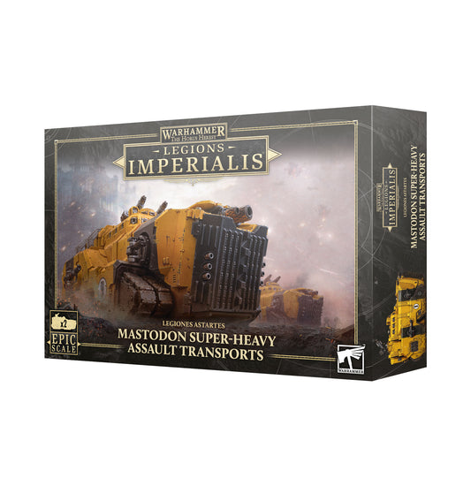 Legions Imperialis: Mastodon Super-Heavy Assaut Transports