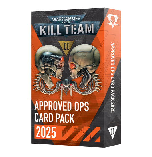 Warhammer Kill Team: Approved Ops Cards 2025 [Pre-order][Available 09/20/2025]