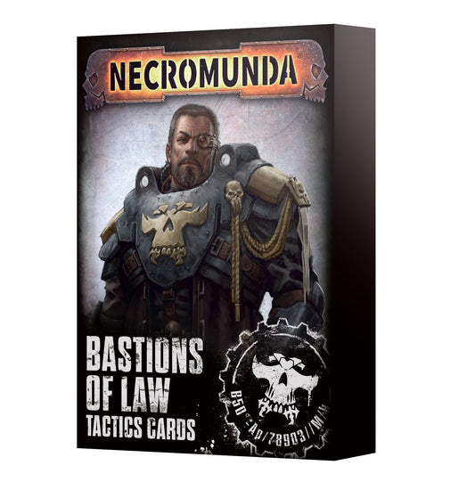 Necromunda: Bastions of Law Tactics Cards [Pre-order][Available 09/27/2025]