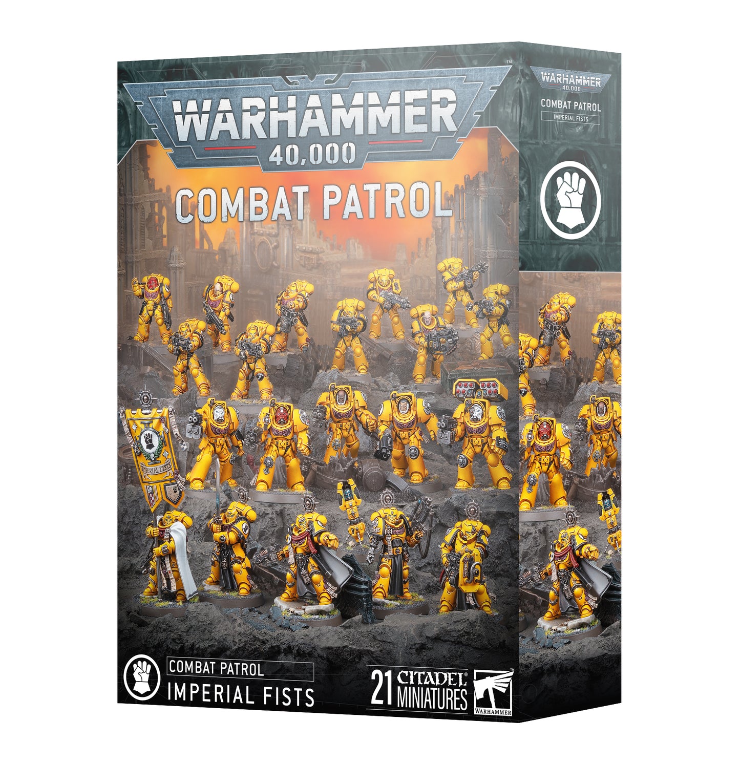 Warhammer 40000: Combat Patrol - Imperial Fists [Pre-order][Available 09/20/2025]