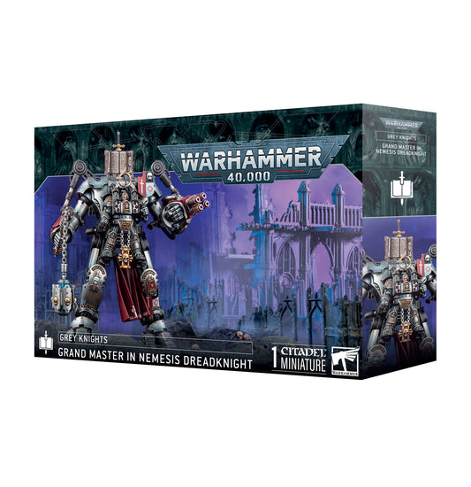 Warhammer 40000: Grey Knights - Grandmaster in Nemesis Dreadknight [Pre-order][Available 09/20/2025]