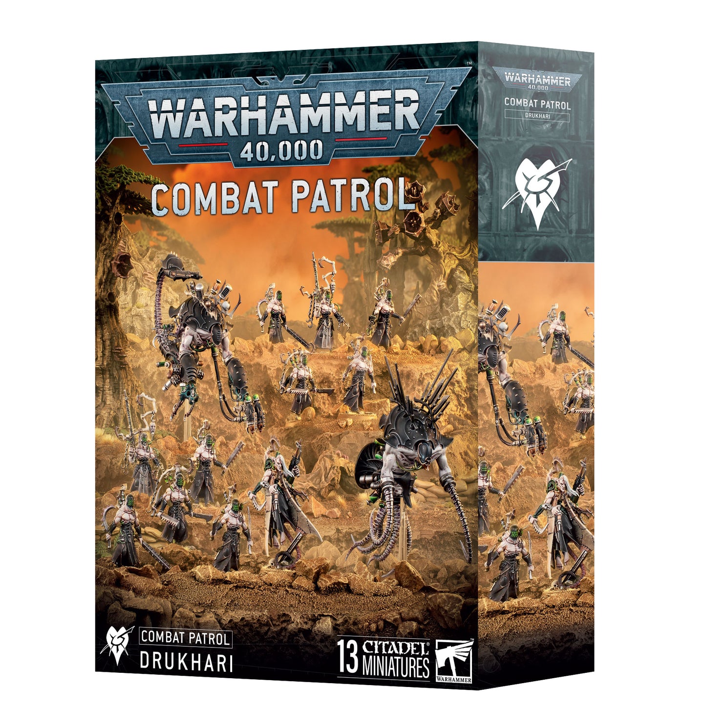 Warhammer 40000: Combar Patrol: Drukhari [Pre-order][Available 10/11/2025]
