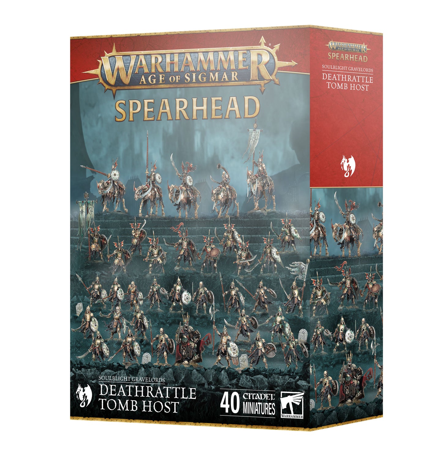 Age of Sigmar: Spear Head - Deathrattle Tomb Host [Pre-order][Available 09/27/2025]