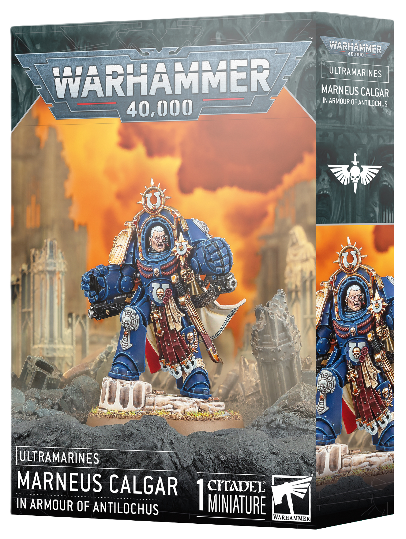 Warhammer 40,000: Space Marine - Marneus Calgar in Armour of Antilochus [Pre-order][Available 11/8/2025]
