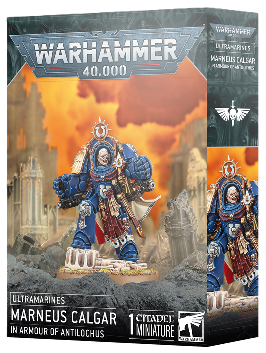 Warhammer 40,000: Space Marine - Marneus Calgar in Armour of Antilochus [Pre-order][Available 11/8/2025]