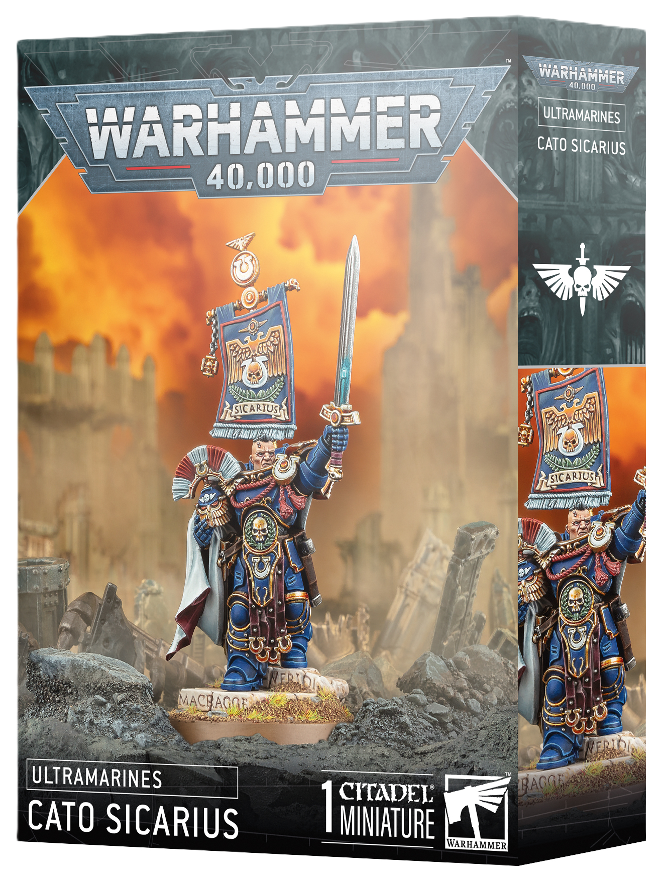 Warhammer 40,000: Space Marine - Cato Sicarius [Pre-order][Available 11/8/2025]