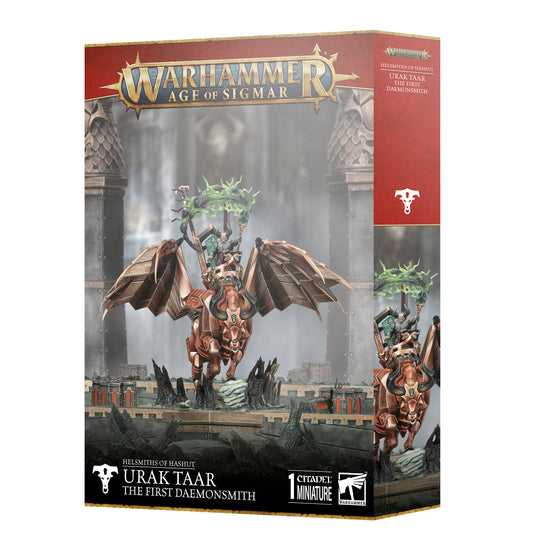 Warhammer Age of Sigmar: Helsmiths of Hashut - Urak Taar, The First Daemonsmith [Pre-order][ETA Nov 1st, 2025]