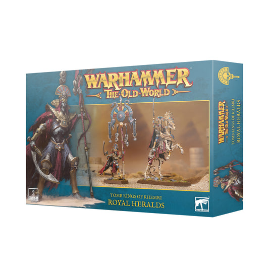Wahammer Old World: Tomb Kings of Khemri - Royal Heralds [Pre-order][Available 10/18/2025]