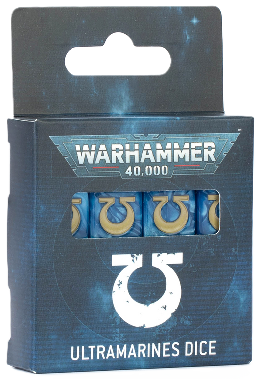 Warhammer 40,000: Ultramarines Dice [Pre-order][Available 11/8/2025]
