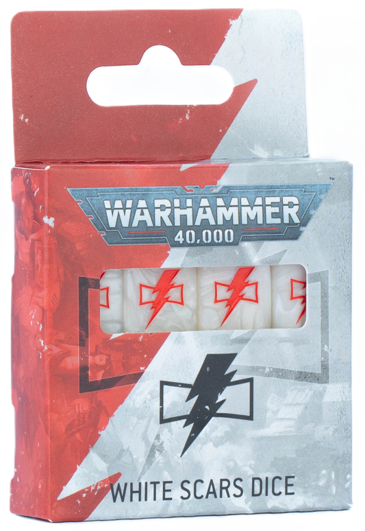 Warhammer 40,000: White Scars Dice [Pre-order][Available 10/25/2025]