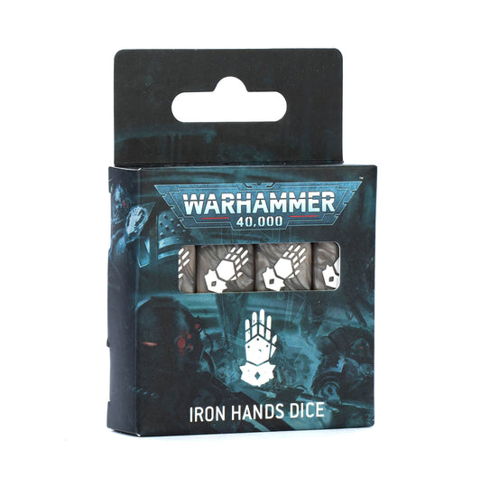 Warhammer 40,000: Iron Hands Dice [Pre-order][Available 10/25/2025]