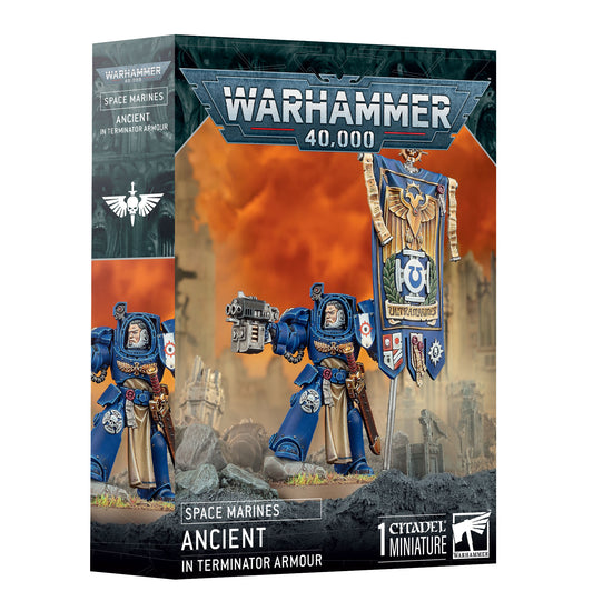 Warhammer 40,000: Space Marines - Ancient in Terminator Armour [Pre-order][Available 12/06/2025]