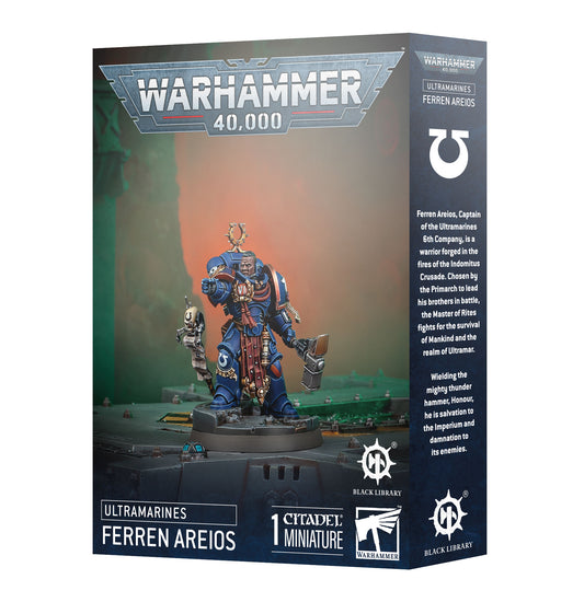Warhammer 40,000: Ultarmarines - Ferren Areios [Pre-order][Available 12/06/2025]