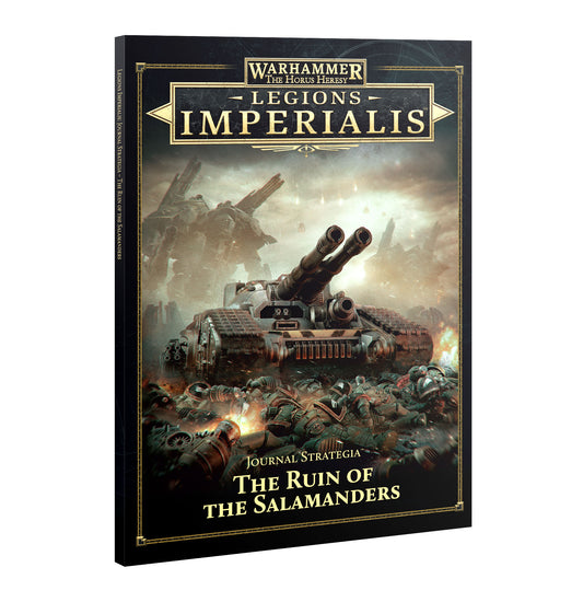 Legions Imperialis: Journal Strategia – The Ruin of the Salamanders [Pre-order][Available 12/20/2025]