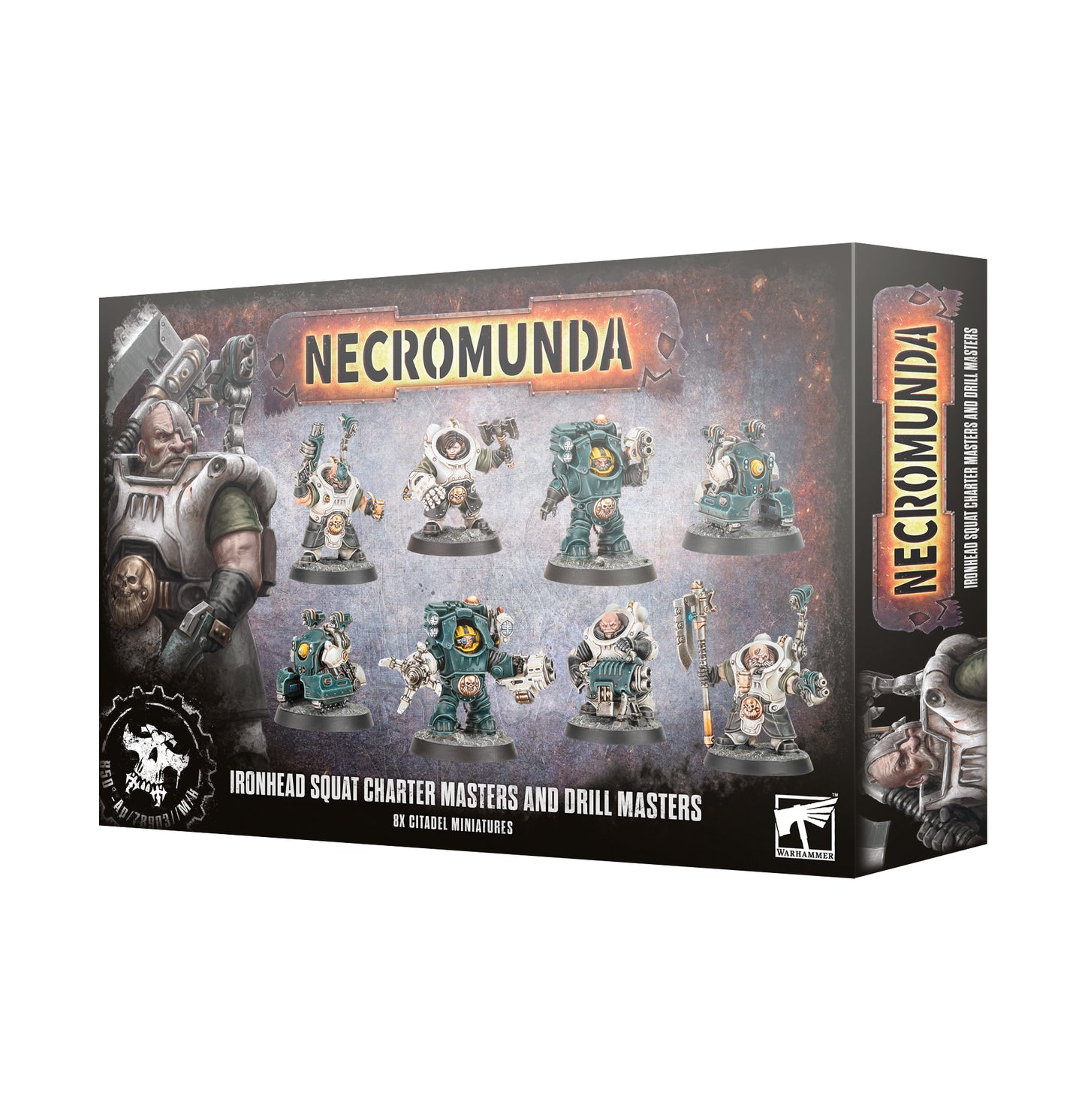 Necromunda: Ironhead Squat Charter Masters and Drill Masters [Pre-order][Available 12/20/2025]