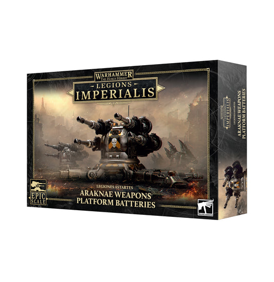 Legions Imperialis: Araknae Weapons Platform Batteries [Pre-order][Available 12/20/2025]