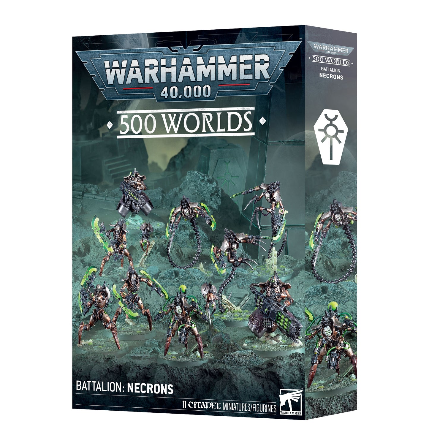 Warhammer 40k: 500 Worlds Battalion - Necrons [Pre-order][Available 01/24/2026]