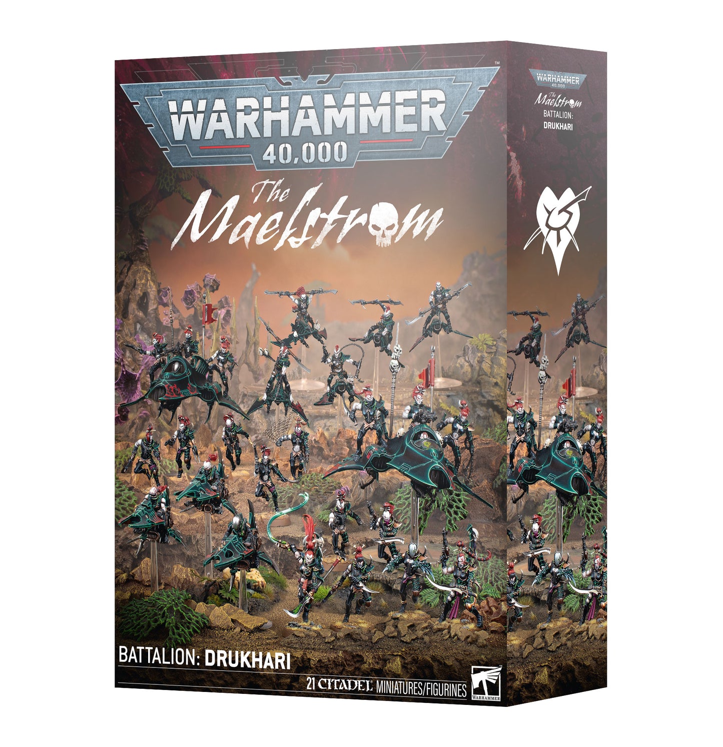Warhammer 40000: Drukhari Battalion [Pre-order][Available 02/28/2026]