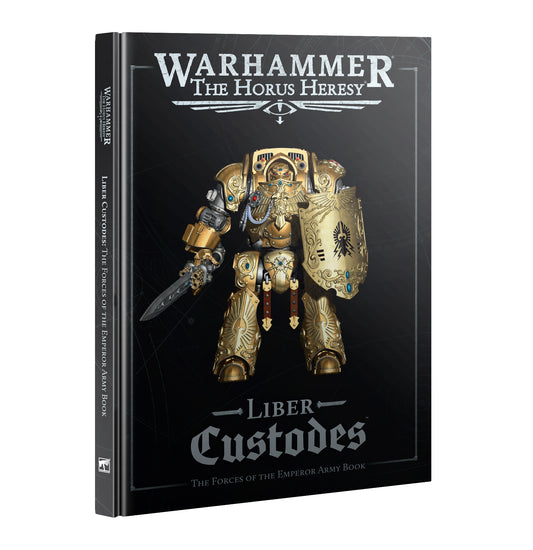 Horus Heresy: Age of Darkness Liber Custodes [Pre-order][Available 04/04/2026]