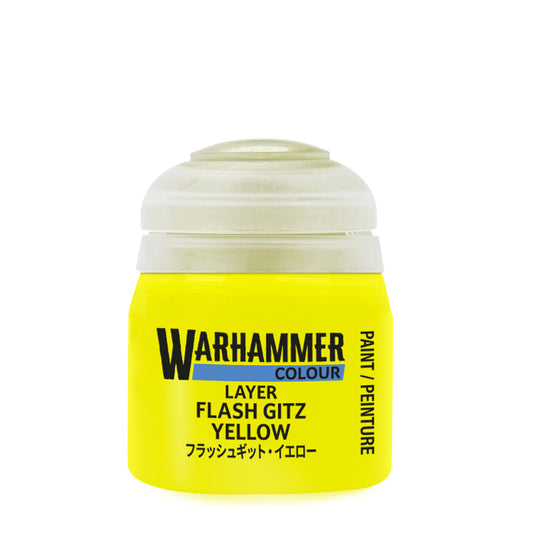Warhammer Colour- Layer: Flash Gitz Yellow (12ml)