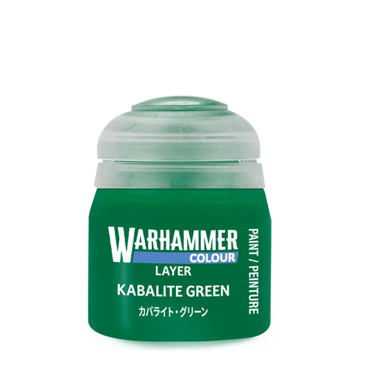 Warhammer Colour: Layer - Kabalite Green (12ml)