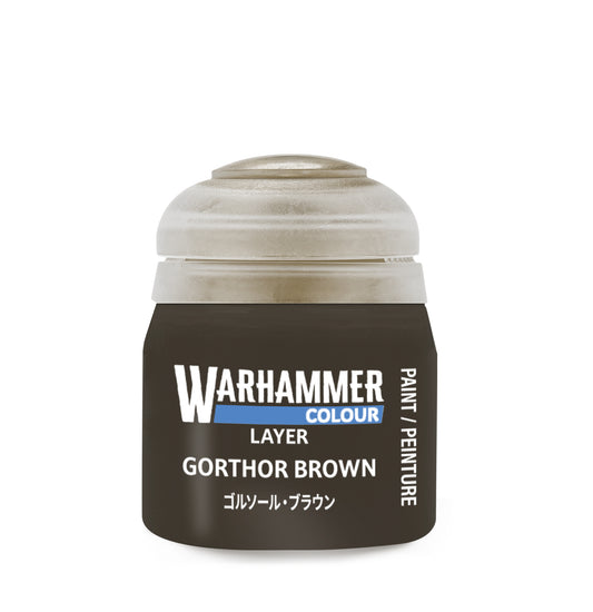 Warhammer Colour: Layer: Gorthor Brown (12ml)