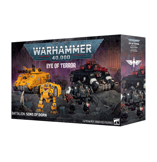 Warhammer 40k: Eye of Terror Battalion - Space Marine - Sons of Dorn [Pre-order][Available 4/18/2026]