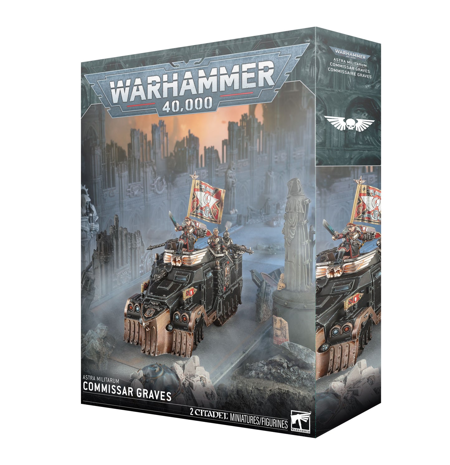 Warhammer 40K: Astra Militarum - Commissar Graves [Pre-order][Available 5/9/2026]