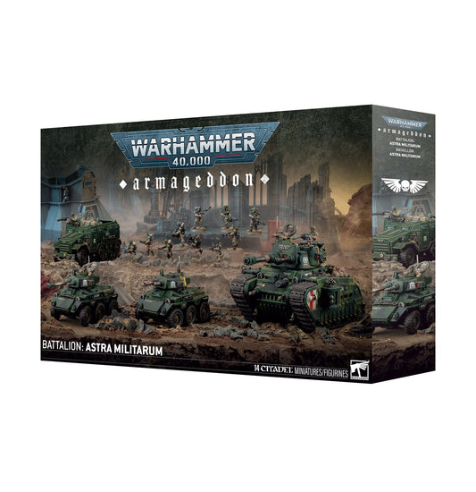 Warhammer 40k: Armegeddon Battalion: Astra Militarum [Pre-order][Available 5/9/2026]