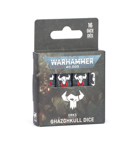 Warhammer 40k: Orks Ghazghkull Dice [Pre-order][Available 5/9/2026]