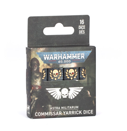 Warhammer 40k: Astra Militarum - Commissar Yarrick Dice [Pre-order][Available 5/9/2026]