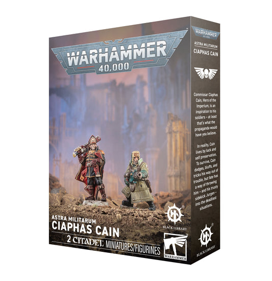 Wahammer 40000: Ciaphas Cain & Jurgen  [Pre-order][Available 7/11/2026]