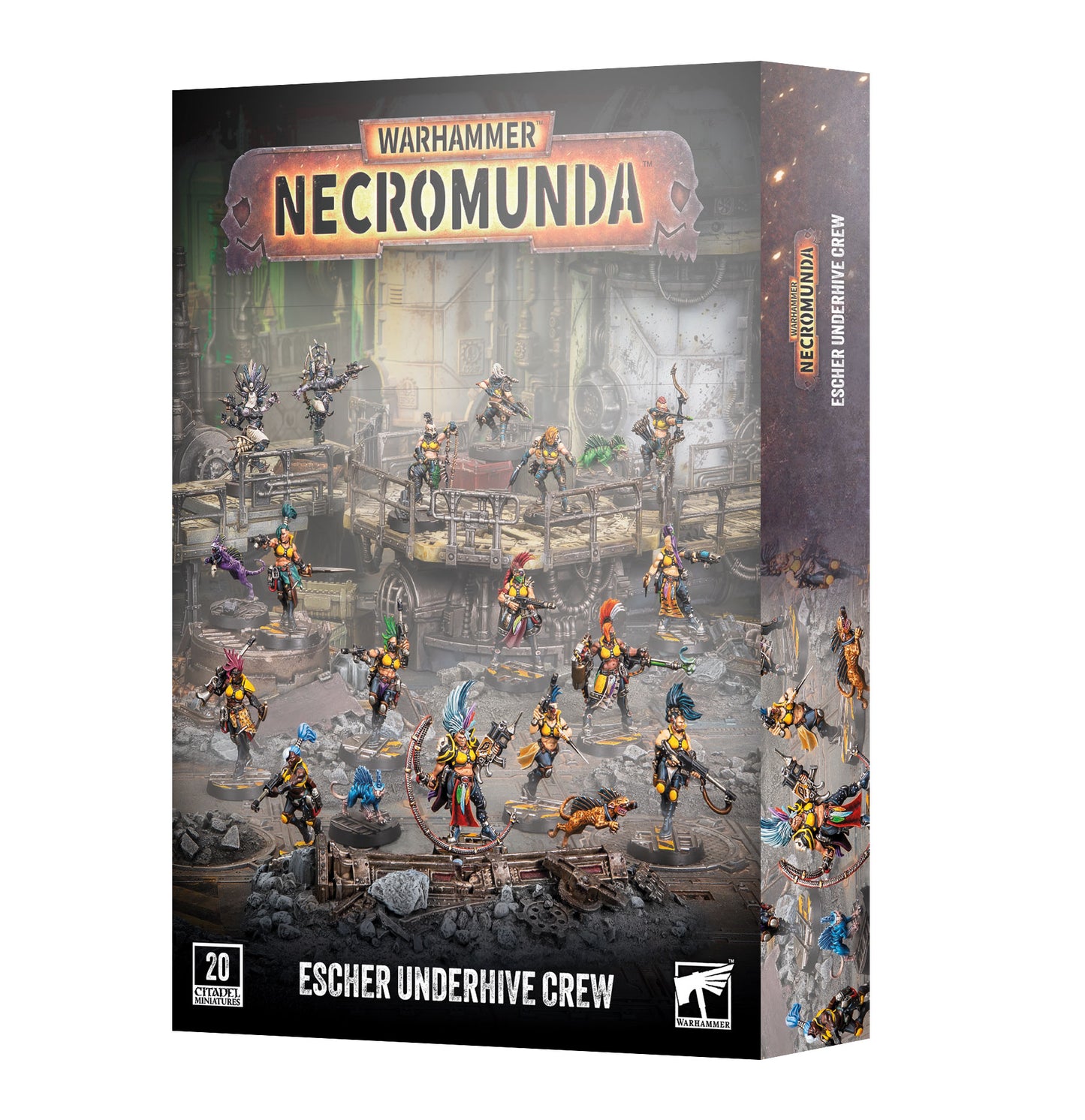 Necromunda: Escher Underhive Crew [Pre-order][Available 8/15/2026]