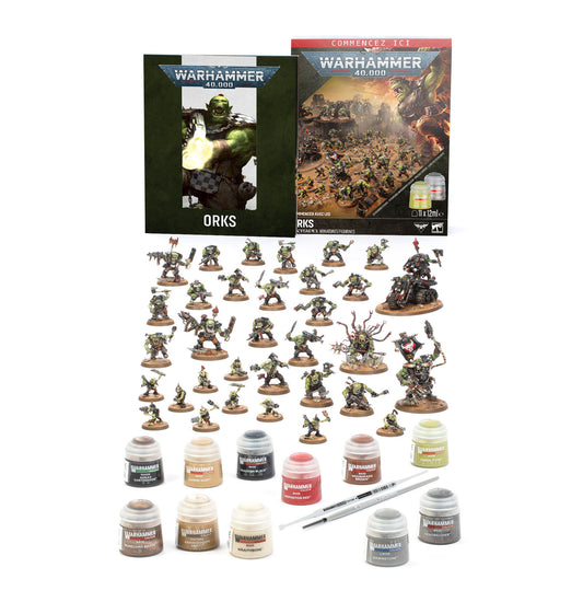 Warhammer 40k: Getting Started with Orks [Pre-order][Available 7/25/2026]