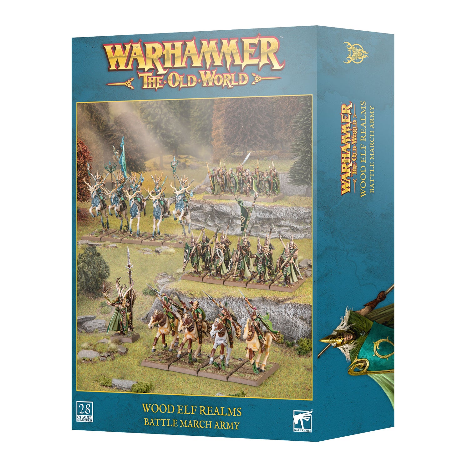 The Old World: Wood Elf Realms: Battle March Army [Pre-order][Available 9/12/2026]