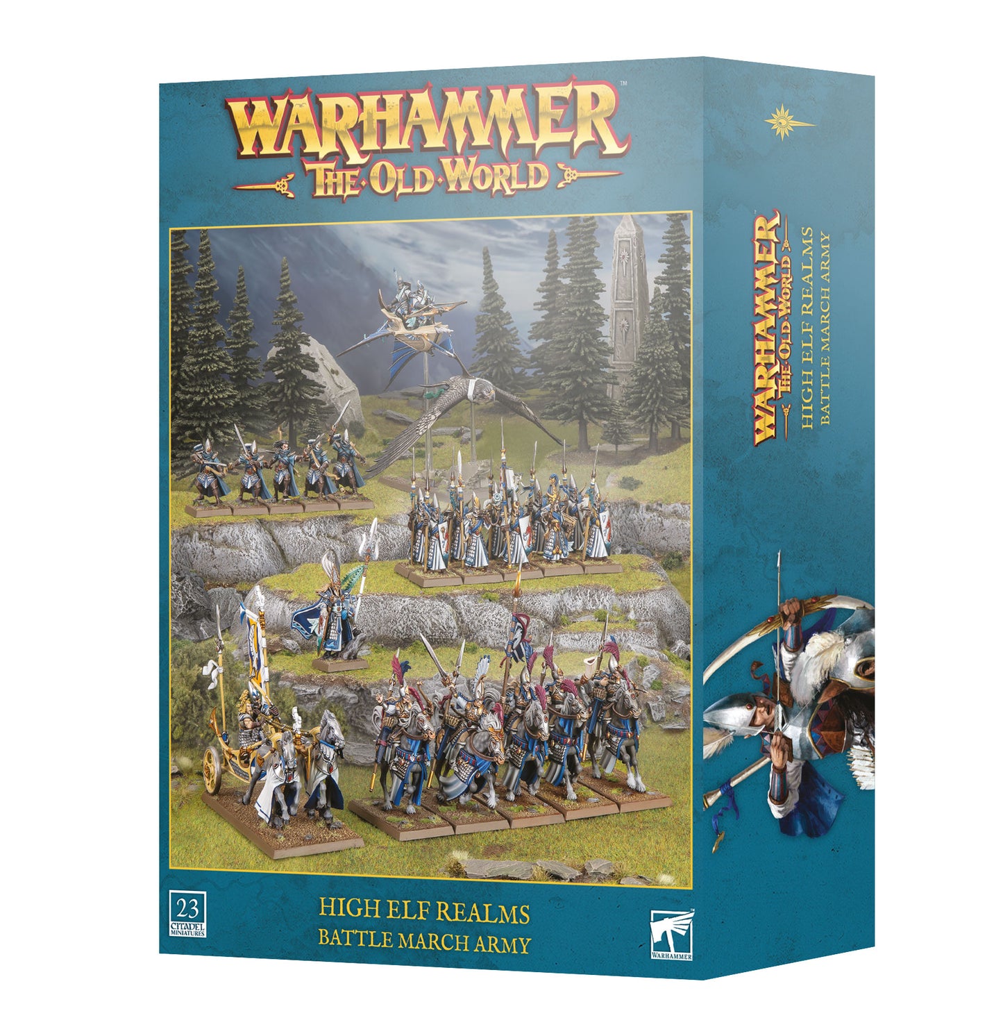 The Old World: High Elf Realms: Battle March Army [Pre-order][Available 9/12/2026]