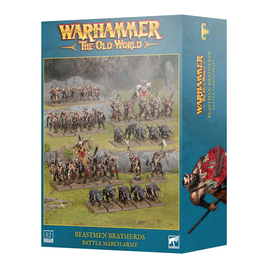The Old World: Beastmen Brayherds: Battle March Army [Pre-order][Available 9/12/2026]