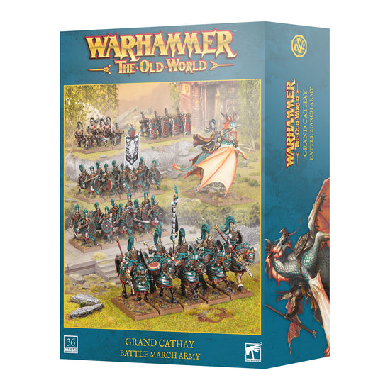 The Old World: Grand Cathay: Battle March Army [Pre-order][Available 8/22/2026]