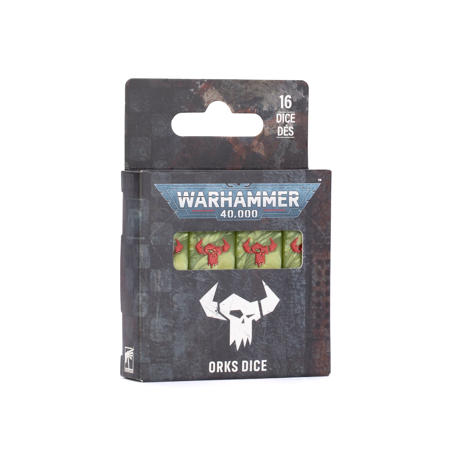 Warhammer 40k: Warhammer 40000: Orks Dice [Pre-order][Available 9/5/2026]