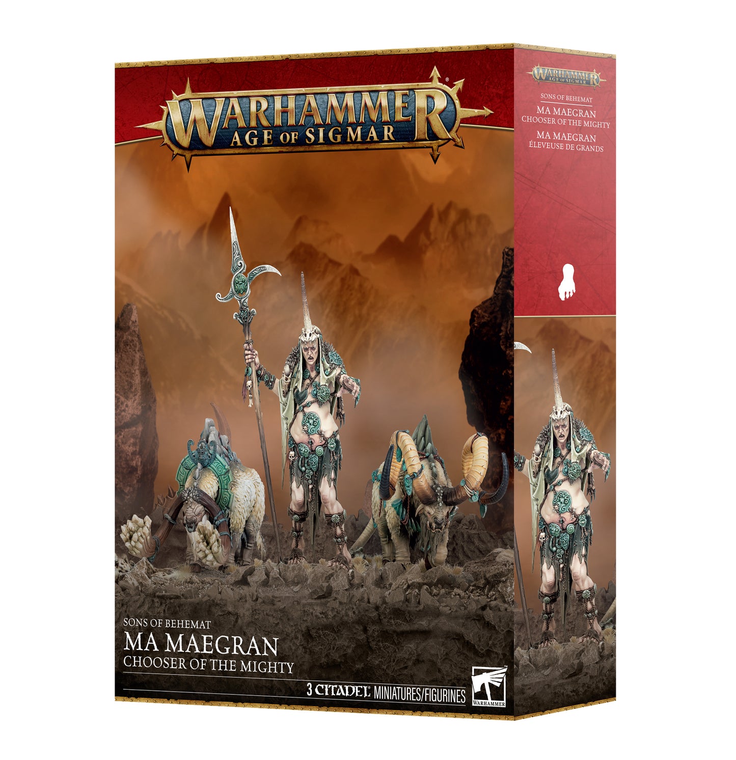Age of Sigmar: Sons Of Behemat - Ma Maegran Chooser Of The Mighty [Pre-order][Available 9/26/2026]