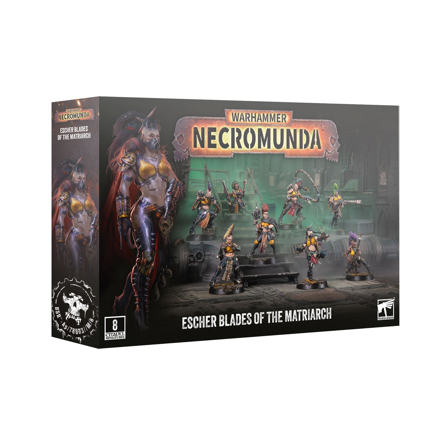 Necromunda: Escher Blades Of The Matriarch [Pre-order][Available 9/19/2026]